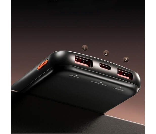 AWEI P10K 10000 mAh 22.5W czarny - 1471731 - zdjęcie 3